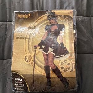 Steampunk girl Halloween costume